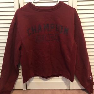 Champion cropped crew neck!!!